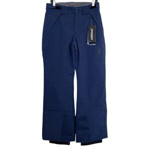 Spyder Snow Pants Womens Size‎ Small Blue Insulated Ski Snowboarding